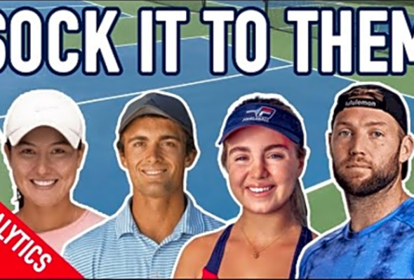 SOCK IT to Them - Jack Sock and Anna Leigh Waters in Pro Mixed Doubles - Condensed Match Highlights