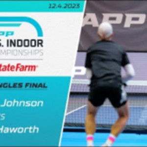 The State Farm 2023 APP U.S. Indoor Championships - Men&#039;s Final - Hunter...