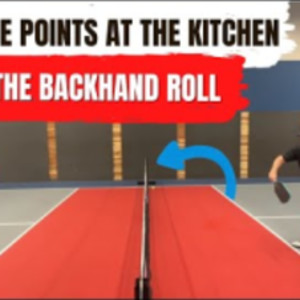 HOW TO MASTER THE BACKHAND ROLL IN PICKLEBALL AND WIN MORE POINTS