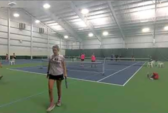 Dink 4 Pink Pickleball Team event - Four player teams played WD, MD, and MXD
