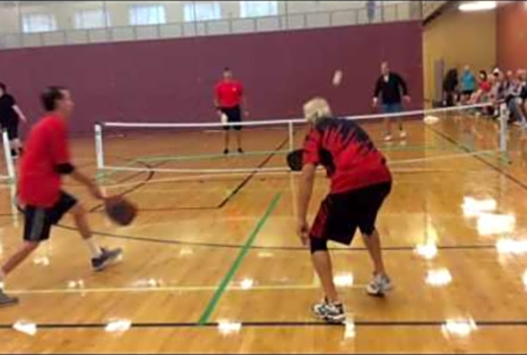 Palatine (IL) Pickleball Tournament - Advanced Men&#039;s Doubles - Round Robin Play