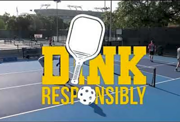 Pickleball at HCC. Highlights from three games.