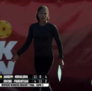 The Jessie Irvine ATP (Around The Post) Shot Pickleball Highlight - Red ...