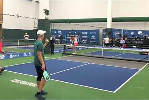 Kovalova/Wright vs Parenteau/Newman - Pro Mixed Doubles - PPA Indoor National Championships