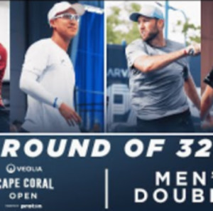 Martinez Vich/Ge v Sock/Roddy at the Veolia Cape Coral Open