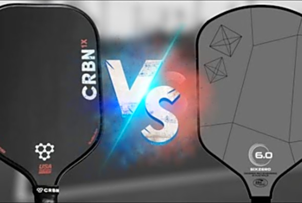 The Carbon 1x VS 6.0 Double Black Diamond Pickleball Paddle Review