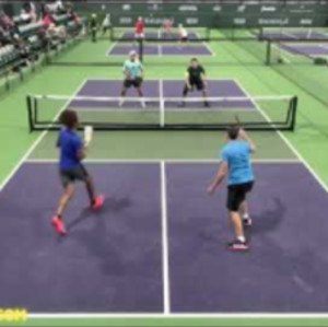 10 MINUTES OF AMAZING PICKLEBALL MENS DOUBLES USA NATIONAL PICKLEBALL