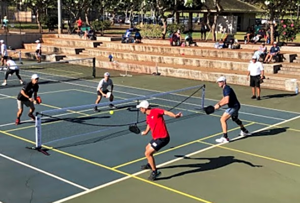Wong/Ching vs. Moore/Clark MEN&#039;S 5.0 SF HIGHLIGHTS - Hawaii-Pacific Rim Pickleball Cup 2022