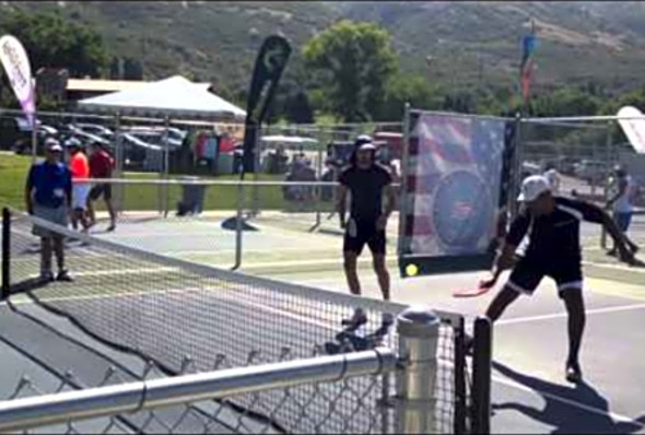 Men&#039;s Pickleball Doubles, games points Tournament of Champions 2014