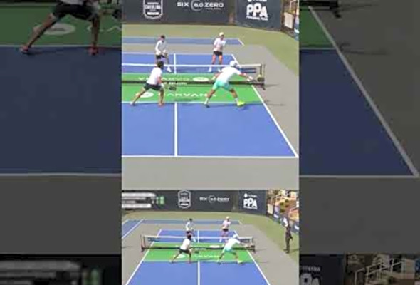 This shot combo is unmatched #pickleball #sports #sportshighlights #explore