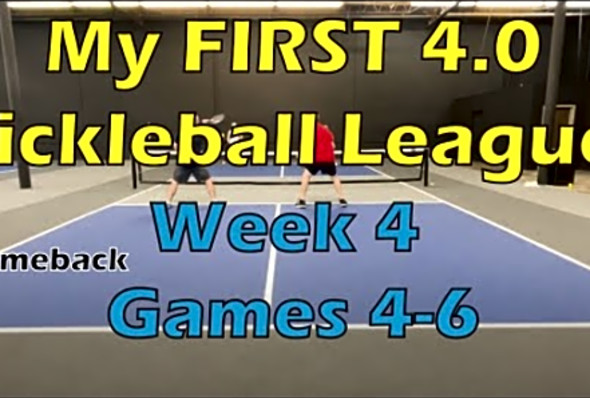(Week 4 Games 4-6) 4.0 League at Pala Pickleball