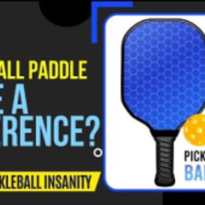 Does a pickleball paddle make a difference? - #PickleBall #shorts #ytsho...