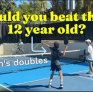 I Played with a 12 Year Old Phenom - 4.0 Men&#039;s Doubles Pickleball (2025)