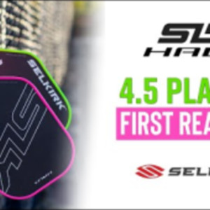 First Reactions from 4.5 Players of the SLK Halo Pickleball Paddle from ...