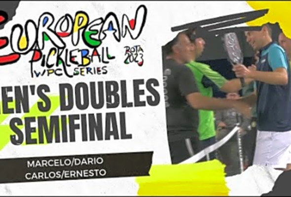 European Pickleball WPC Series 2023 Men&#039;s Doubles Semifinal