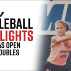 Jessie Irvine&#039;s Perfect Around The Post Shot Pickleball Highlight - PPA ...