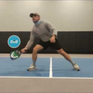 Pickleball Match between Newbies