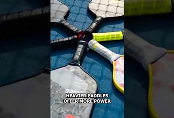 How to choose the ideal Pickleball paddle weight for your playing style?