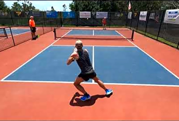 Sr Pro Singles - 2023 US Open - Consolation Bracket Match - Brian Noble vs Chuck Dixon