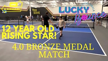 4.0 bronze metal match fall classic Pickleball tournament