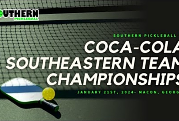 Southern Pickleball&#039;s Coca-Cola Team Championships (1.21.2024)