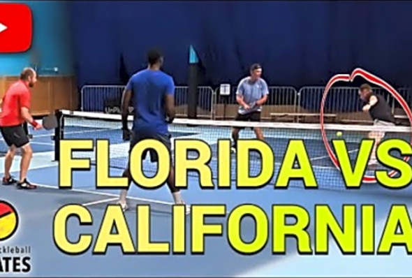 Pickleball 5.0 Men&#039;s Doubles Featuring Adam from South California