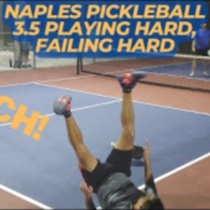 Naples Pickleball 3.5, New Location, New Opponents! Rob &amp; Scott Game 1 V...
