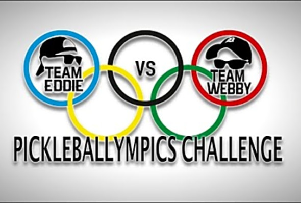 Team Eddie vs Team Webby Pickleballympics Challenge