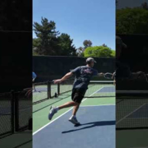 Pickleball Point! Insane Volley You Won&#039;t Believe!