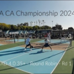 CAPA CA Championship 2024 - MXD 4.0 35 - Round Robin - Rd 1 #pickleball ...