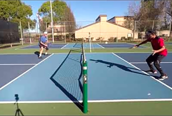 Pickleball Chip and Catch Skill www.pickleballshotsandstrategies.com