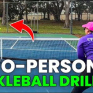 Pickleball Drills for two players