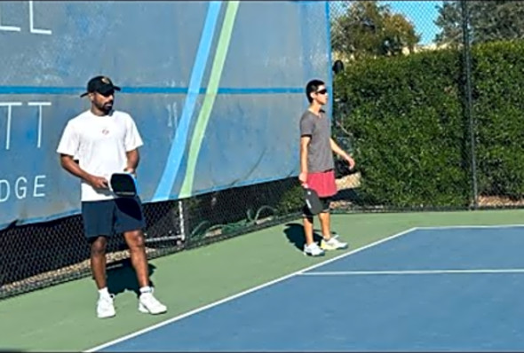 PPA Desert Ridge Open Pro Qualifiers - Andrew Wang / Rumesh Vaikuntan vs Paul Maple / Garett Blair
