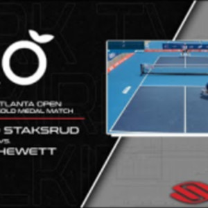 THE BEST MEN&#039;S SINGLES PICKLEBALL MATCH OF 2022 - Federico Staksrud vs. ...