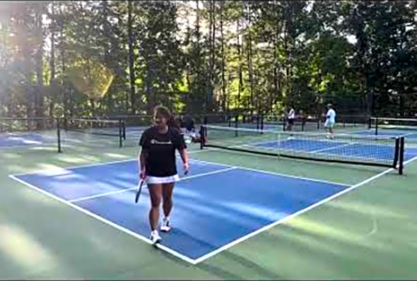 4.5 PPA Scrimmage Arielle/Tyler v Ruby/Jacob - Ridgeview Park - Game 1