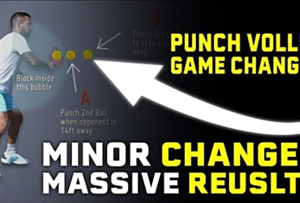 Overpower Your Opponents With This Punch Volley Pickleball Drill Used By The Pros