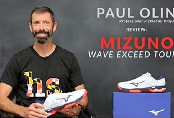 Paul Olin - Pro Pickleball Player - Mizuno Wave Exceed Tour 3 - Shoe Review