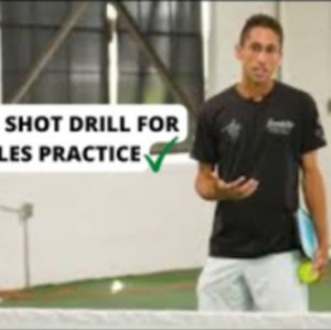 Best Singles Passing Shot Drill To Improve Your Game - Zane Navratil Pic...