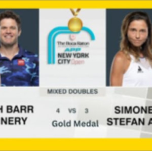 Mixed Doubles Gold Medal - Barr/Nunnery vs Jardim/Auvergne - 2023 NYC Op...