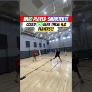 Could You Beat These 4.0 Players?! #pickleball #highlights #sports #doub...