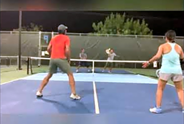 Pickleball Rec Play at Greenacres Park, Bakersfield