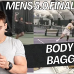 $500 Pickleball Tournament, Body Bagged in 5.0 Men&#039;s Finals