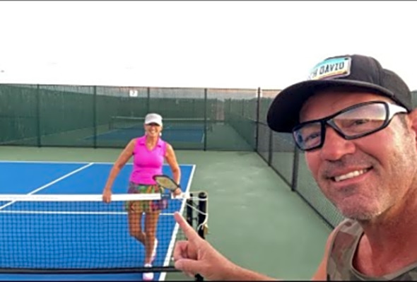 Working on Ready Position - Live Pickleball Lesson w/ Coach David