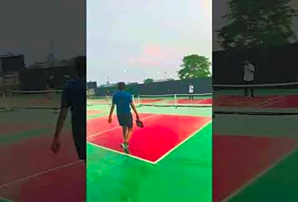 Pickleball game Ahmedabad #pickleball #pickleballplayer#ahmedabad #tramding#videoatMahivlogs7773