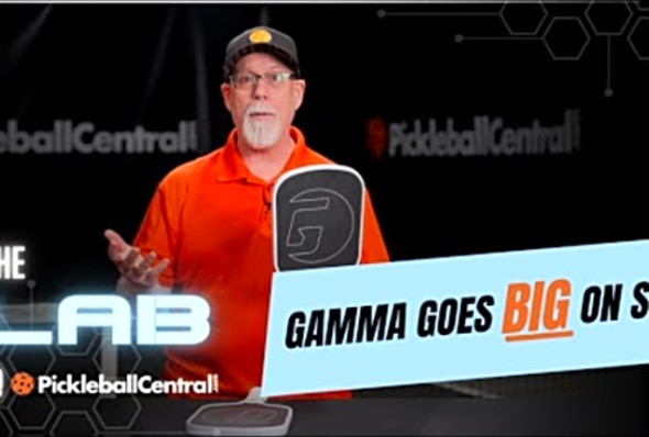 The Lab at Pickleball Central: GAMMA Obsidian Paddle Review