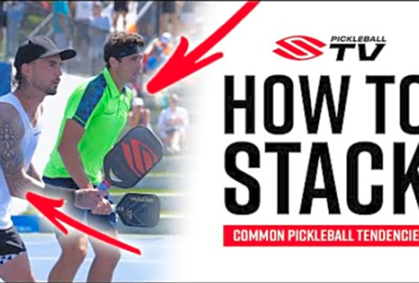 Learn HOW TO STACK In Pickleball To Win More Points - Pickleball Strategy with Mark Renneson