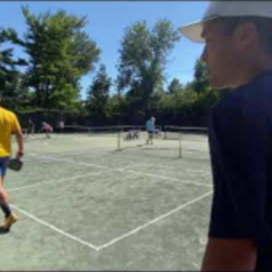 Manny/Alex vs. B.Plotnick/J.Wildman - Clay Court Pickleball tournament