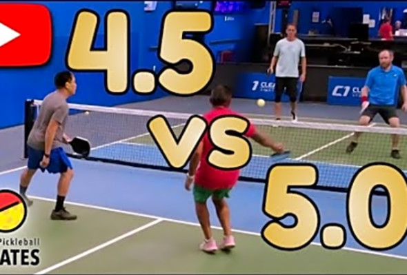 What 4.5s vs 5.0s Pickleball Looks Like in Orlando, Florida