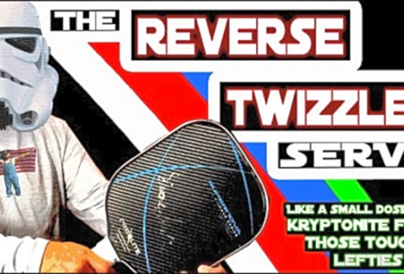 JD DECOSTA Pickleball Lesson 10: KRYPTONITE SERVE to Lefties - REVERSE TWIZZLER is here!