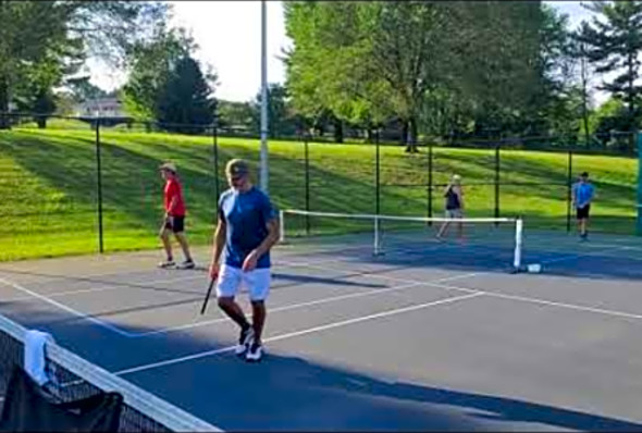 Frank&#039;s pickleball tournament July 26, 2020 4:8